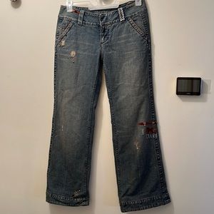 Free People wide leg jeans